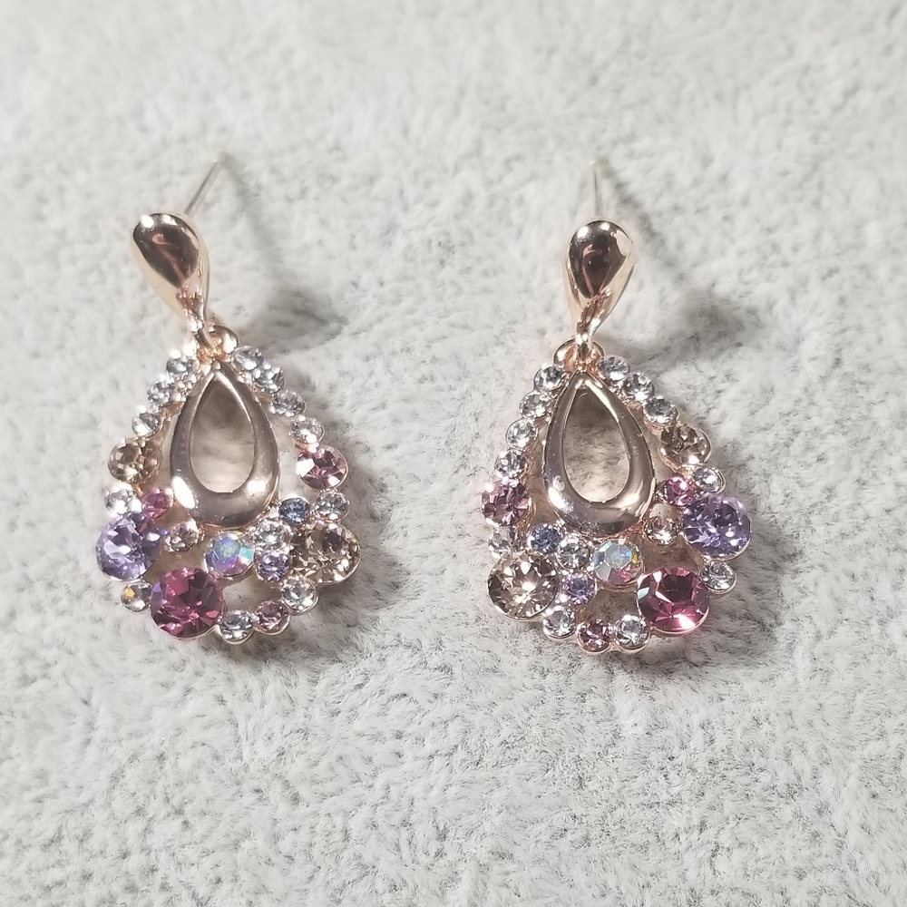 Multi colored earrings